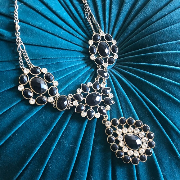 Francesca's Collections Jewelry - Gorgeous Black and White Statement Necklace